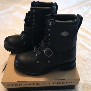 Harley Davidson steel toe work/riding boots